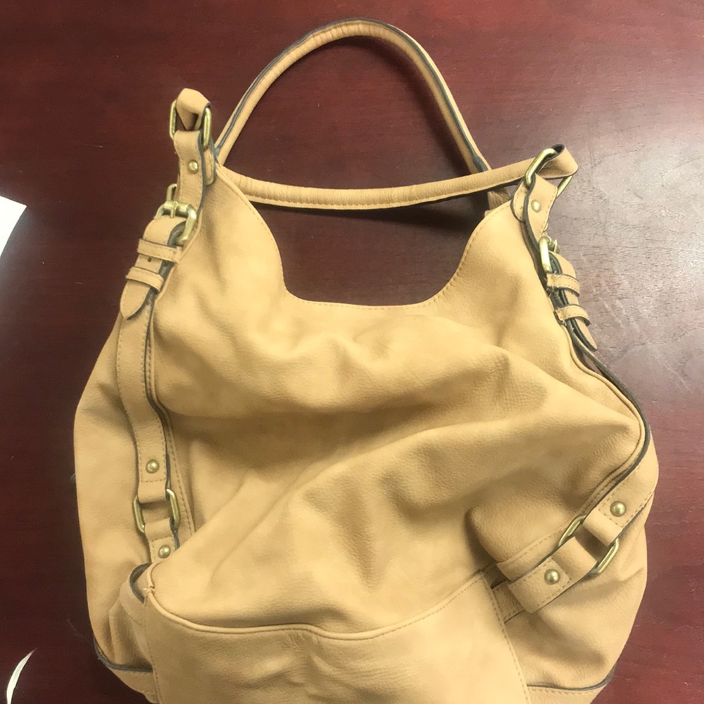 Tan purse